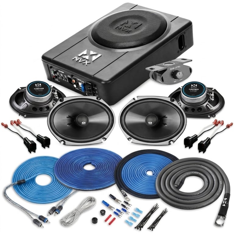 NVX Complete N-Series Speaker Upgrade Kit for 1998-2011 Ford Ranger Image 1