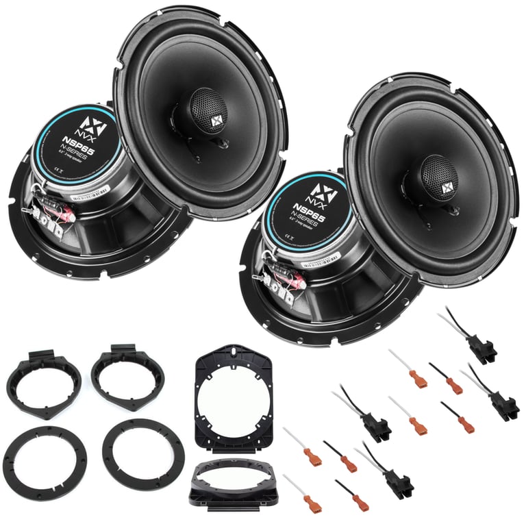 NVX Complete N-Series Speaker Upgrade Kit for 2007-2013 GMC Sierra Image 1