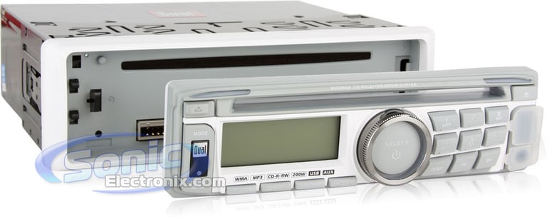 Dual MXCP664S1 Marine Head Unit + 6-1/2" Speakers Image 3