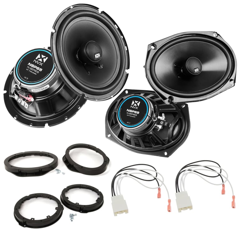 NVX Complete N-Series Speaker Upgrade Kit for 2015-2025 Ford F-150 Image 1
