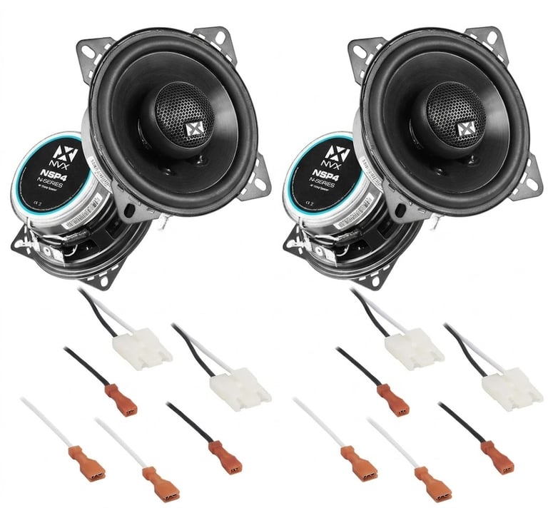 NVX Complete N-Series Speaker Upgrade Kit for 1984-1989 Chevy Corvette Image 1