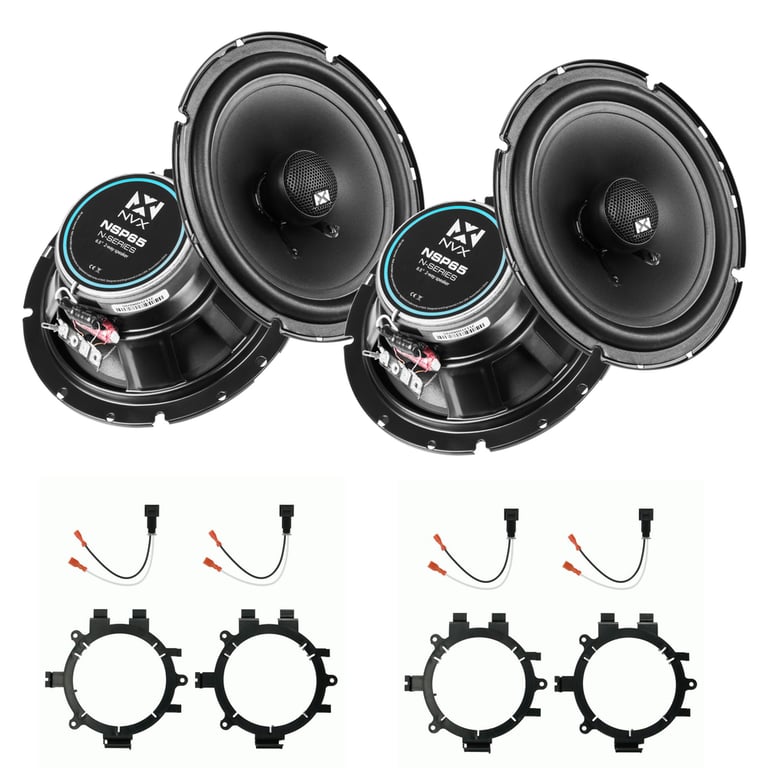 NVX Complete N-Series Speaker Upgrade Kit for 2002-2006 Chevy Avalanche Image 1