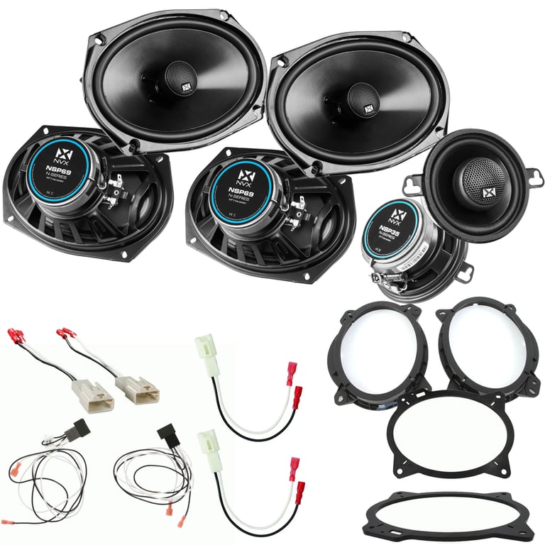 NVX Complete N-Series Speaker Upgrade Kit for 2007-2011 Toyota Camry Image 1