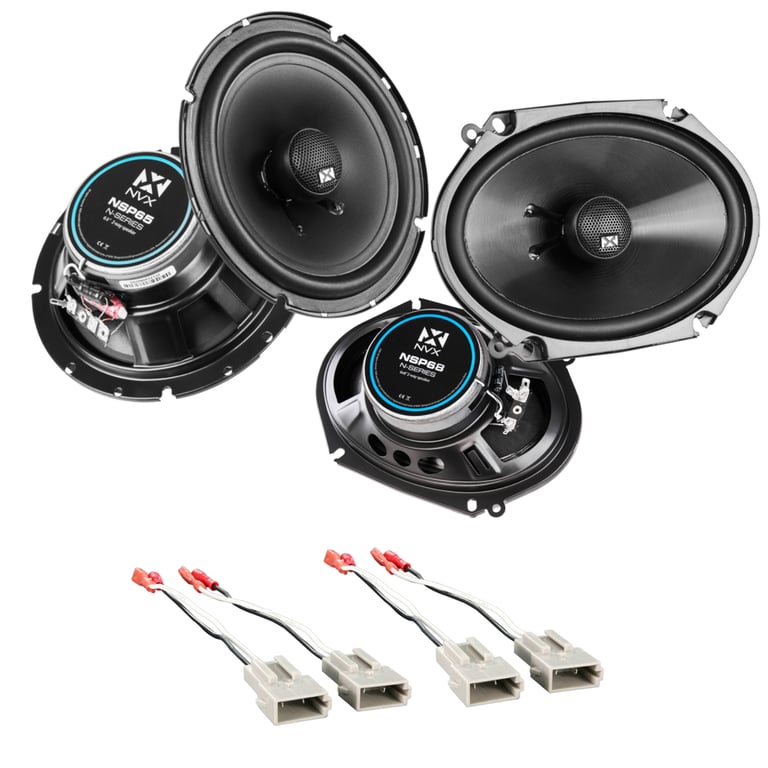 NVX Complete N-Series Speaker Upgrade Kit for 1987-1996 Ford Bronco Image 1