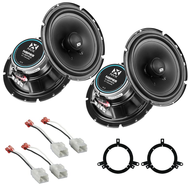 NVX Complete N-Series Speaker Upgrade Kit for 2002-2007 Dodge Dakota Image 1