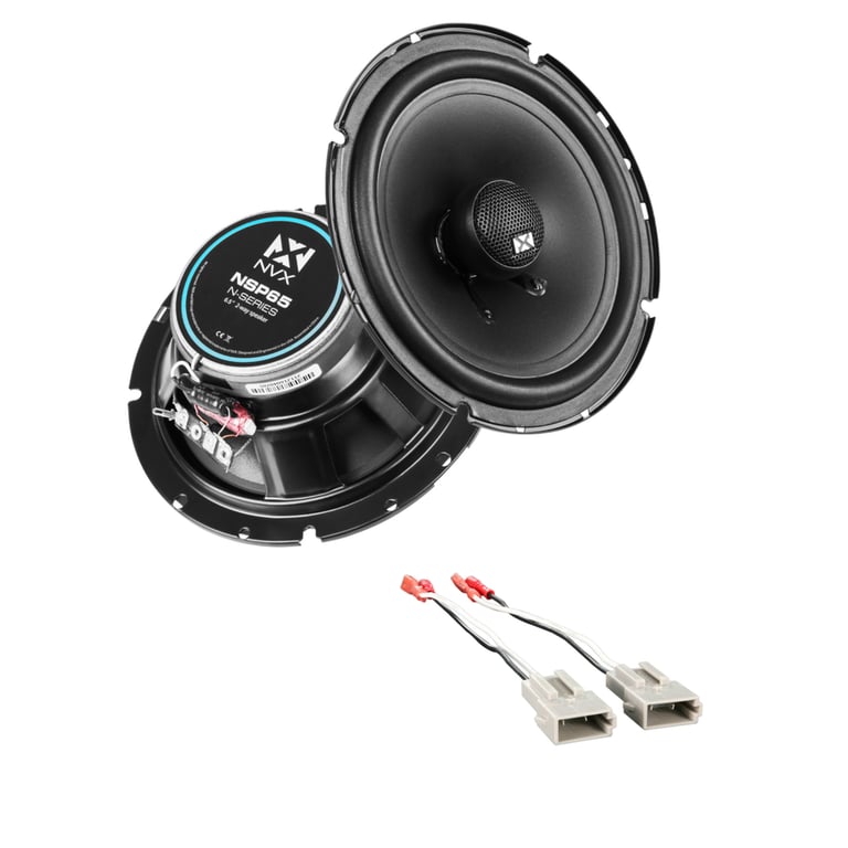 NVX Front N-Series Speaker Upgrade Kit for 1987-1996 Ford F-Series Image 1