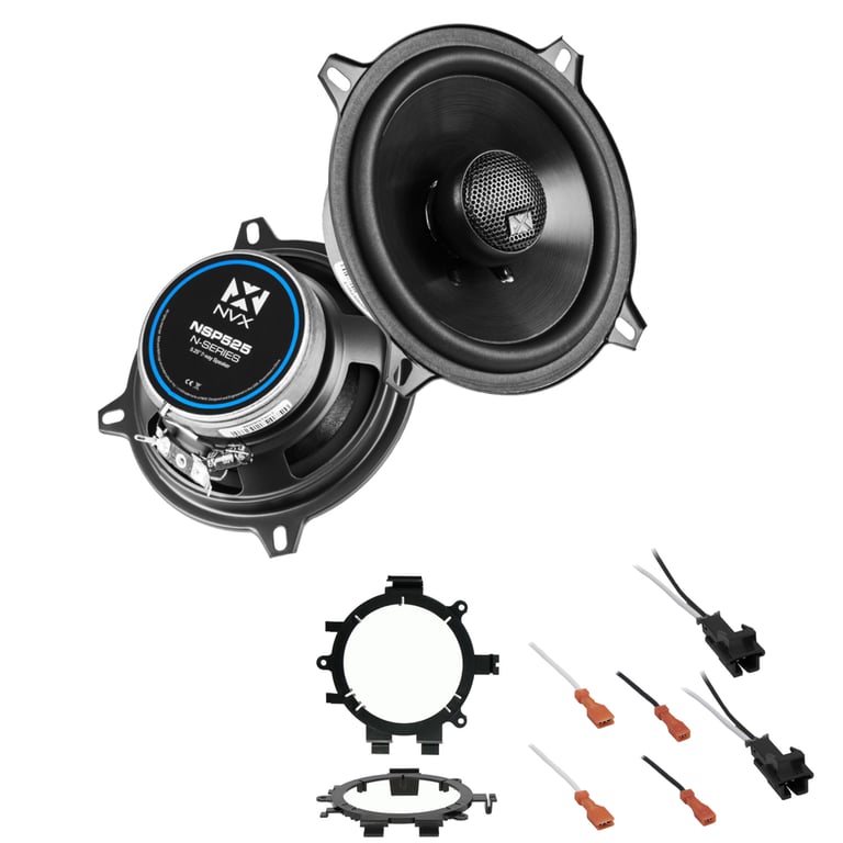 NVX Front N-Series Speaker Upgrade Kit for 1995-2006 Chevy Tahoe Image 1