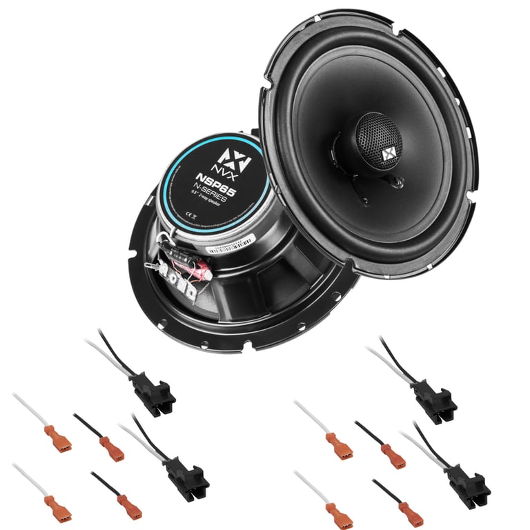 NVX Front N-Series Speaker Upgrade Kit for 1993-2002 Chevy Camaro Image 1