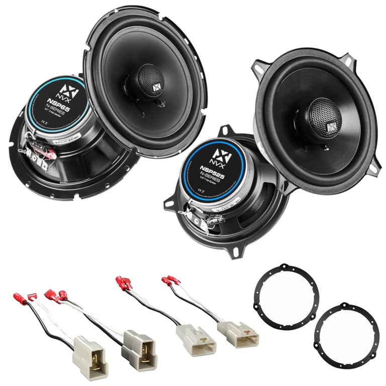 NVX Complete N-Series Speaker Upgrade Kit for 1998-2008 Subaru Forester Image 1