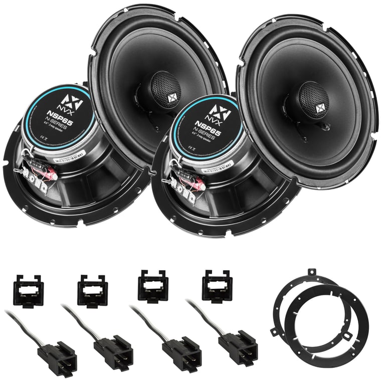 NVX Complete N-Series Speaker Upgrade Kit for 1997-2000 Dodge Dakota Image 1