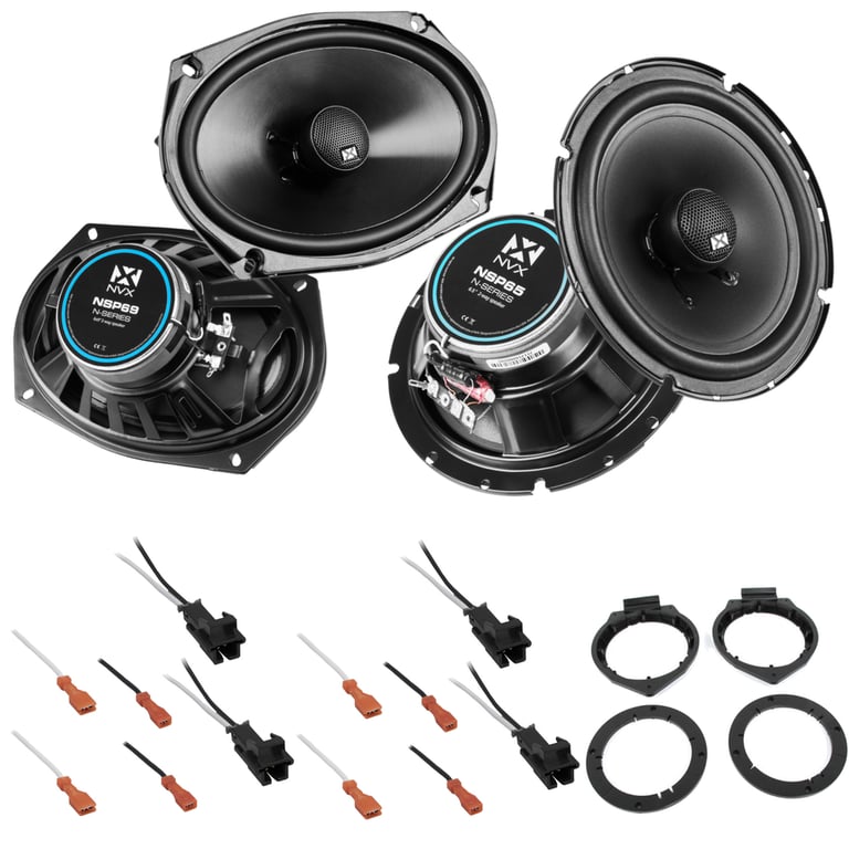NVX N-Series Speaker Upgrade Kit for 2008-2012 Chevy Malibu Image 1
