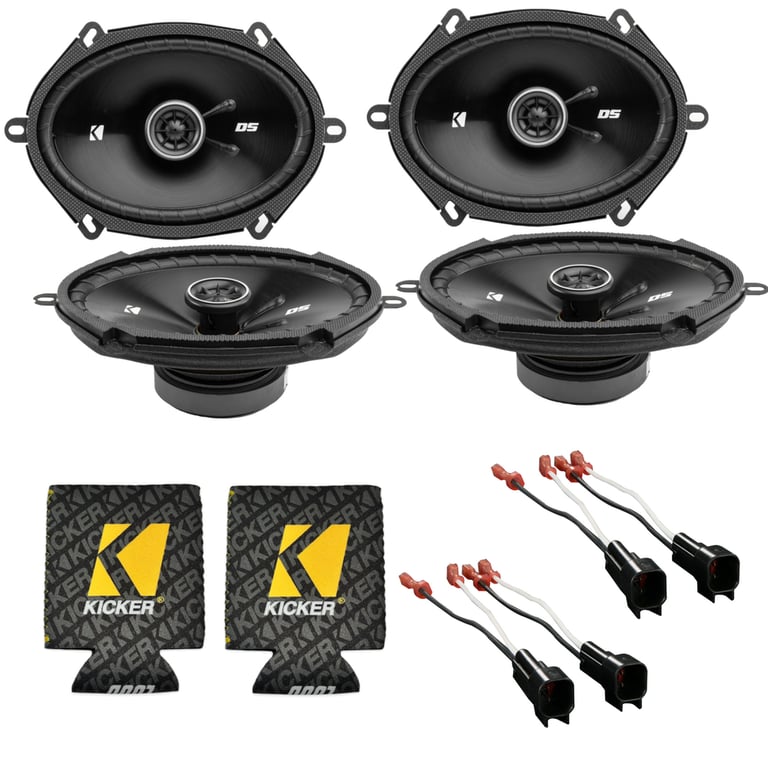 Kicker DS Series Factory Speaker Replacement Package Image 1