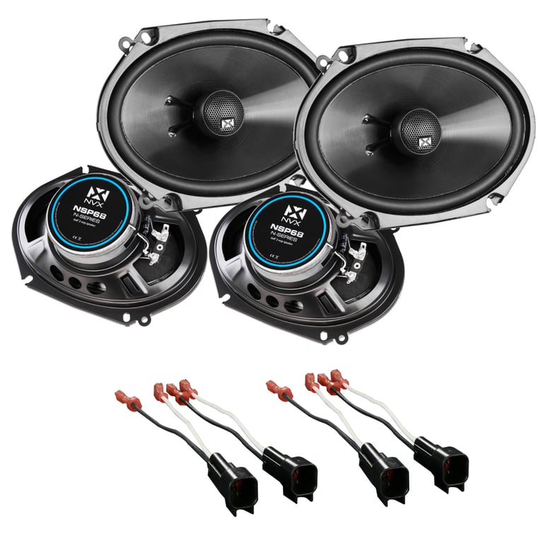 NVX Complete N-Series Speaker Upgrade Kit for 2005-2009 Ford Mustang Image 1