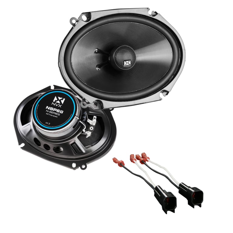 NVX Front N-Series Speaker Upgrade Kit for 2004-2008 Ford F-150 Image 1