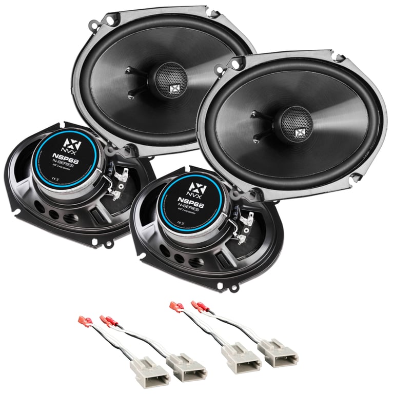 NVX Complete N-Series Speaker Upgrade Kit for 1997-1998 Ford F-150 Image 1