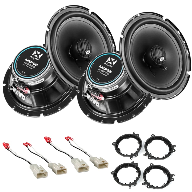 NVX Complete N-Series Speaker Upgrade Kit for 2001-2014 Toyota RAV4 Image 1