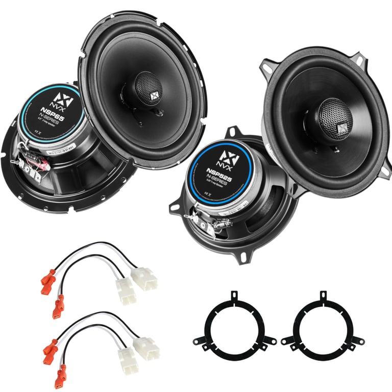 NVX Complete N-Series Speaker Upgrade Kit for 2001-2004 Dodge Dakota Image 1