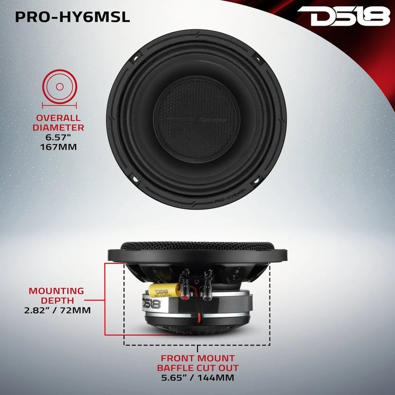 DS18 PRO-HY6MSL (Sold Individually) Image 9