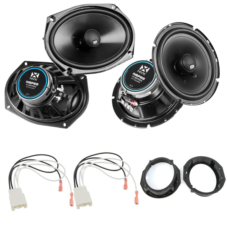 NVX Complete N-Series Speaker Upgrade Kit for 2011-2019 Ford Explorer Image 1