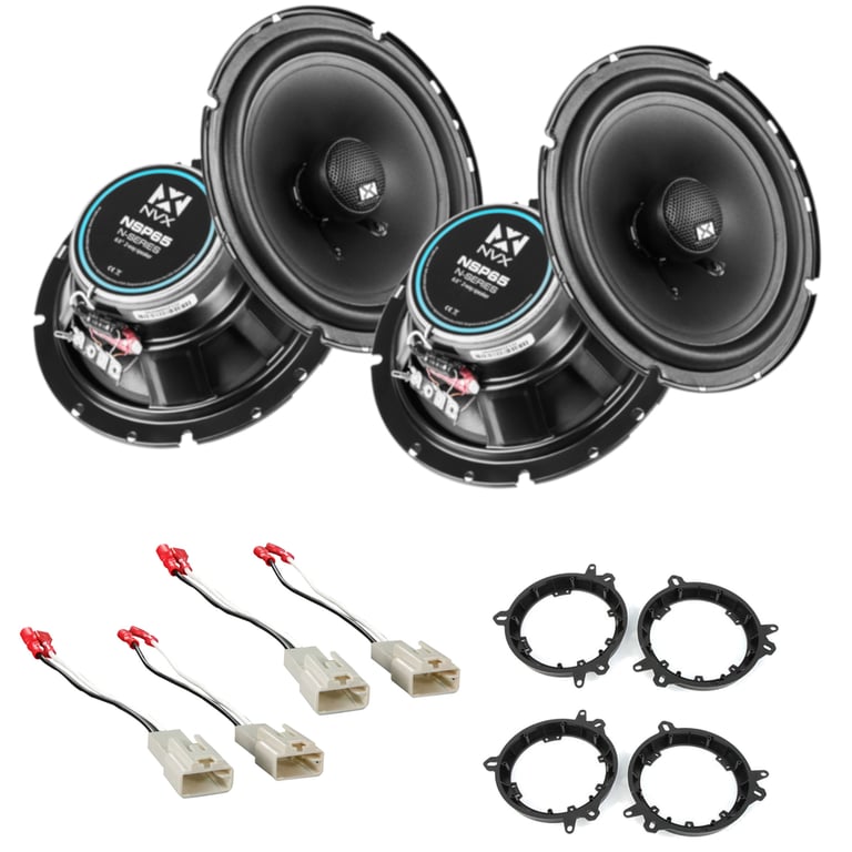 NVX Complete N-Series Speaker Upgrade Kit for 1998-2007 Toyota Land Cruiser Image 1