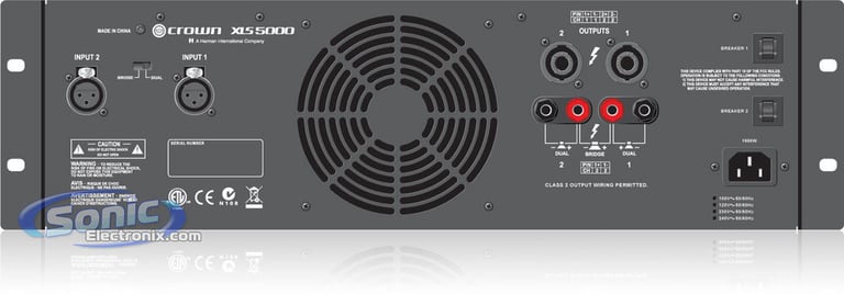 Crown Audio XLS 5000D Image 2