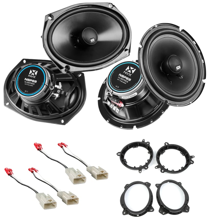 NVX Complete N-Series Speaker Upgrade Kit for 2004-2010 Toyota Sienna Image 1