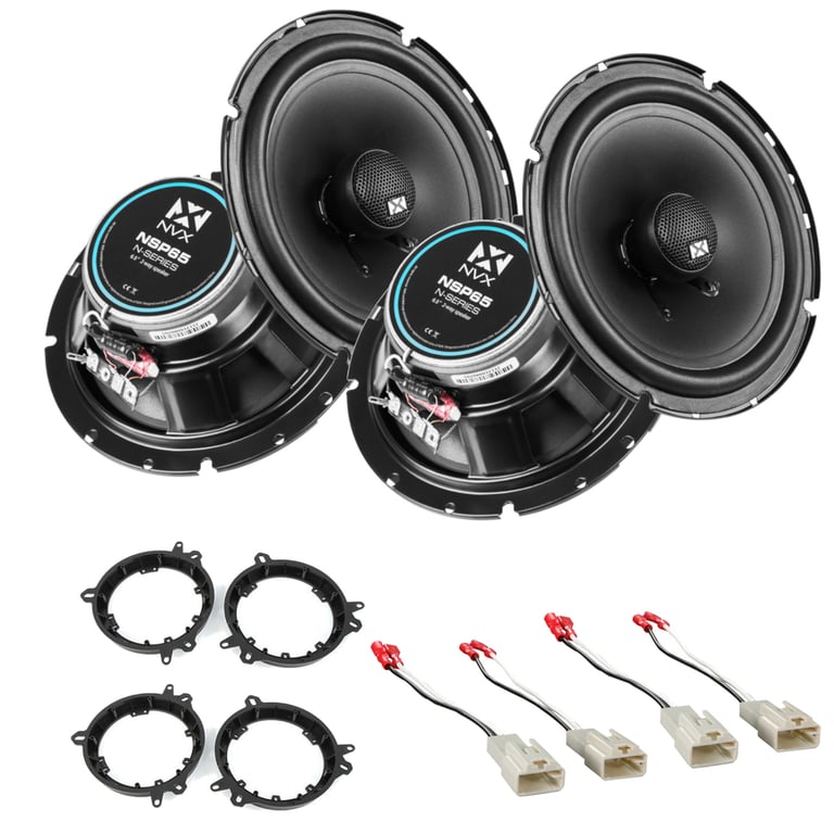 NVX Complete N-Series Speaker Upgrade Kit for 2001-2003 Toyota Prius Image 1