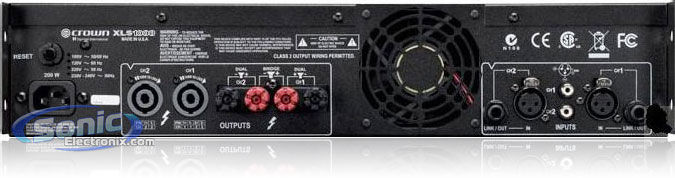 Crown Audio XLS 1500 Image 2