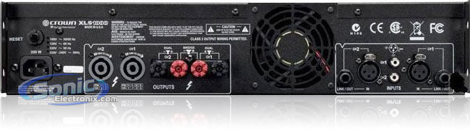 Crown Audio XLS 2500 Image 2