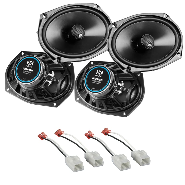 NVX Complete N-Series Speaker Upgrade Kit for 2015-2023 Dodge Charger Image 1