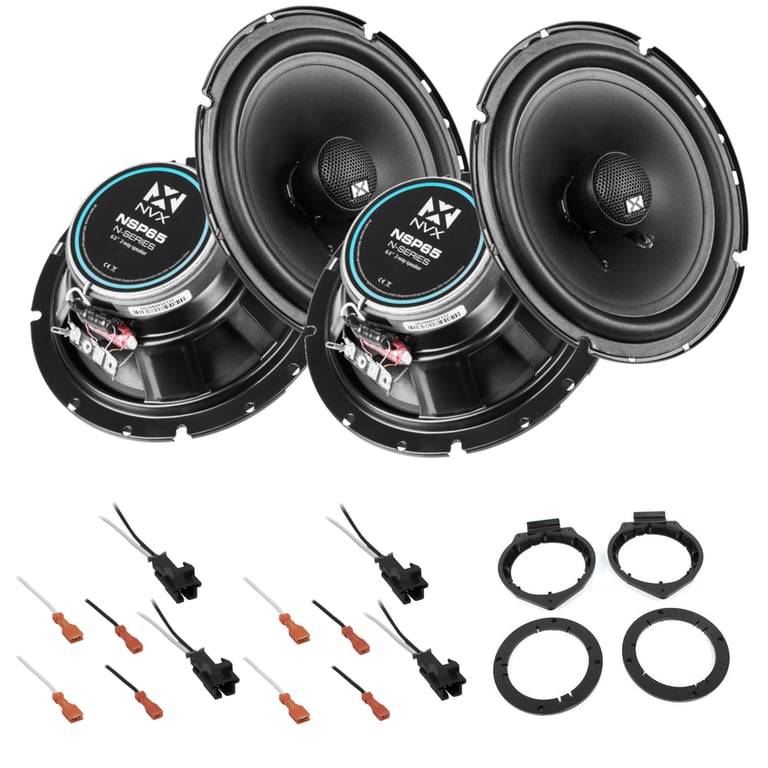 NVX N-Series Speaker Upgrade Kit for 2007-2016 GMC Acadia Image 1