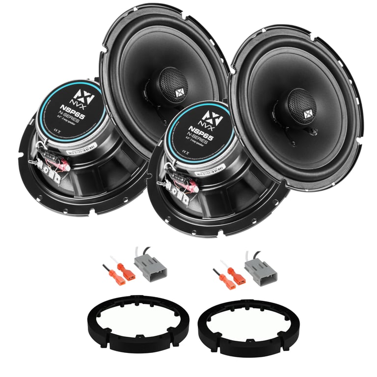 NVX Complete N-Series Speaker Upgrade Kit for 2006-2021 Honda Civic Image 1