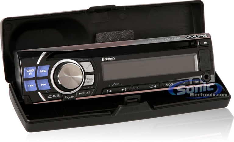 Alpine CDE-126BT Image 5