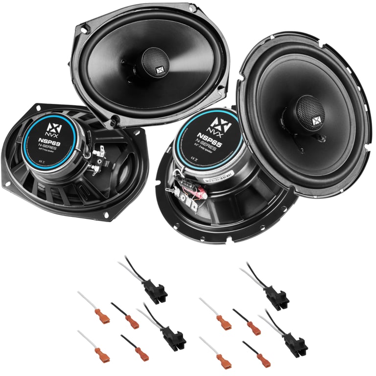 NVX Complete N-Series Speaker Upgrade Kit for 2004-2008 Pontiac Grand Prix Image 1