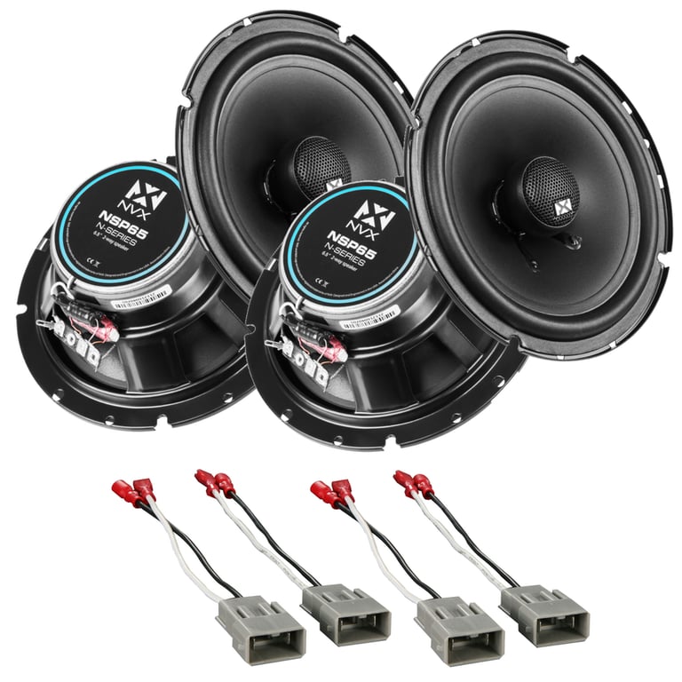 NVX Complete N-Series Speaker Upgrade Kit for 1997-2006 Honda CR-V Image 1