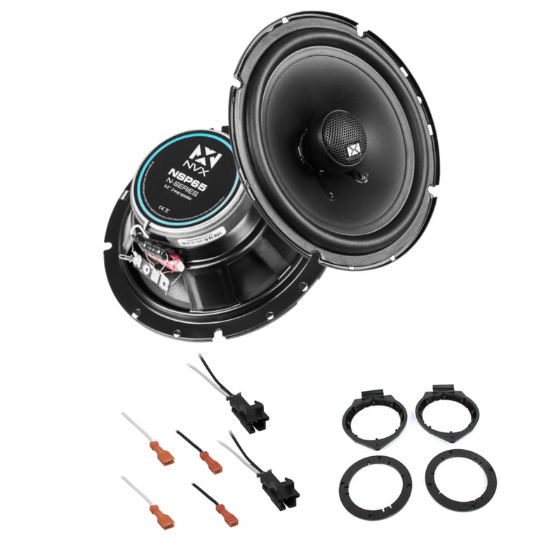 NVX Front N-Series Speaker Upgrade Kit for 2008-2012 Chevy Malibu Image 1