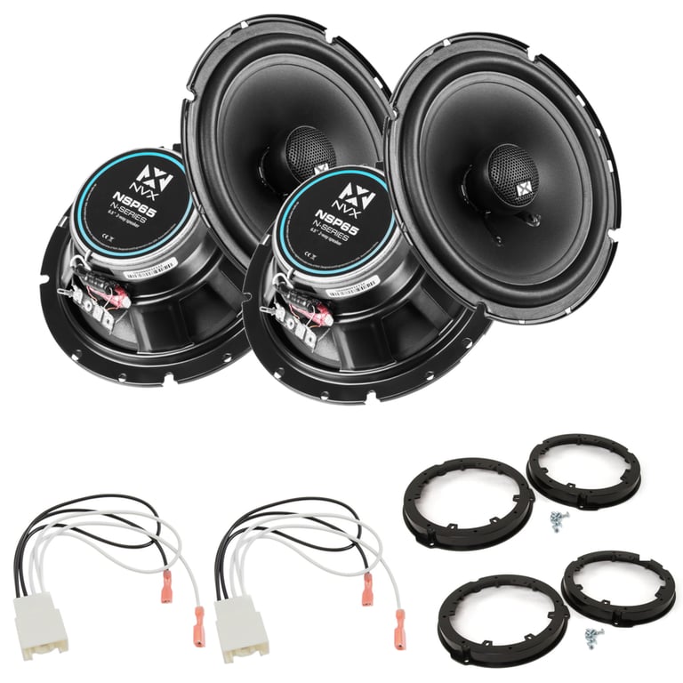NVX Complete N-Series Speaker Upgrade Kit for 2012-2018 Ford Focus Image 1