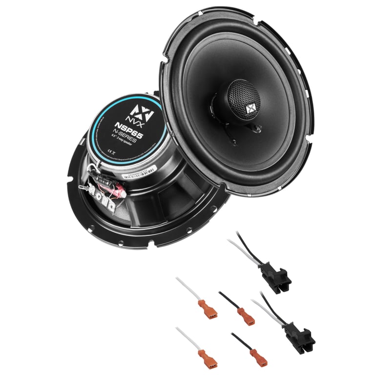 NVX Rear N-Series Speaker Upgrade Kit for 2002-2009 Chevy Trailblazer Image 1
