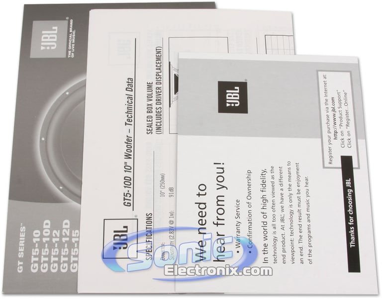 Combo: (2) JBL GT5-12D and (1) Massive Audio NX2 Image 13