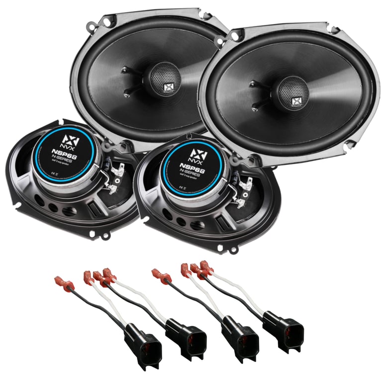 NVX Complete N-Series Speaker Upgrade Kit for 2000-2005 Ford Excursion Image 1