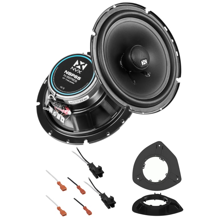 NVX Front N-Series Speaker Upgrade Kit for 2002-2009 Chevy Trailblazer Image 1