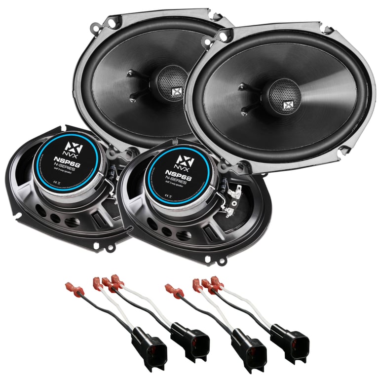 NVX Complete N-Series Speaker Upgrade Kit for 2000-2007 Ford Focus Image 1