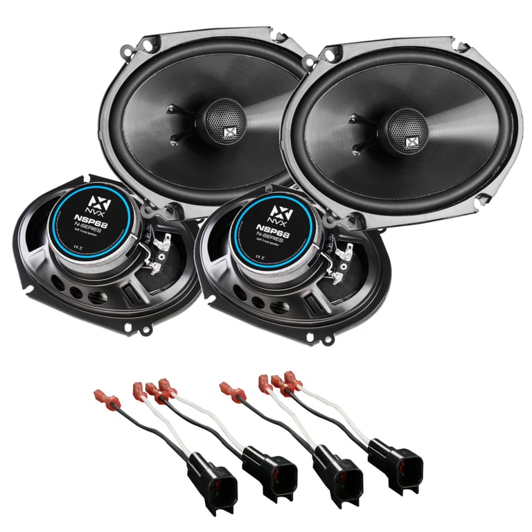 NVX Complete N-Series Speaker Upgrade Kit for 1998-2011 Ford Crown Victoria Image 1