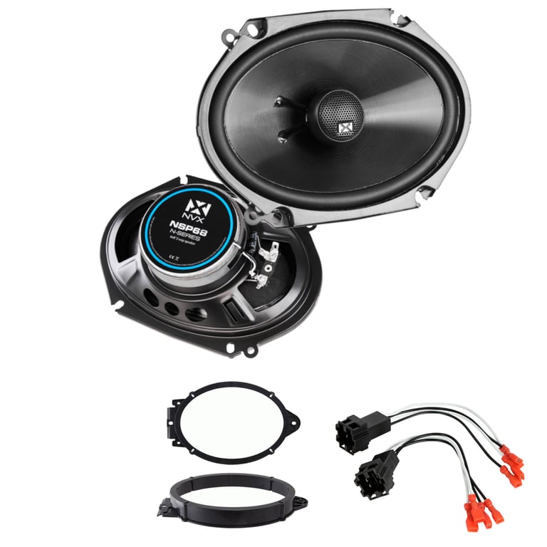 NVX Rear N-Series Speaker Upgrade Kit for 2010-2015 Chevy Camaro Image 1