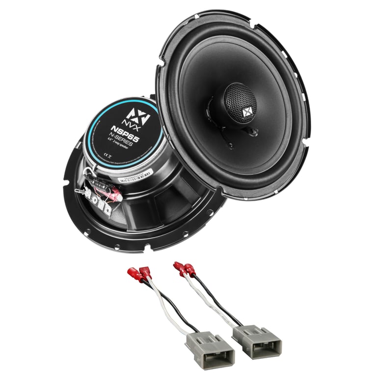 NVX Front N-Series Speaker Upgrade Kit for 1996-2000 Honda Civic Image 1