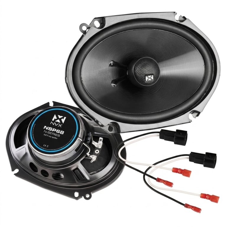 Kicker N-Series Front Door Speaker Replacement Package Image 1