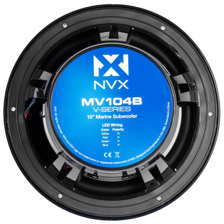 NVX Receiver + 2 Pairs 6.5" Speakers + 10" Subwoofer + 5-Channel Amplifier Image 20