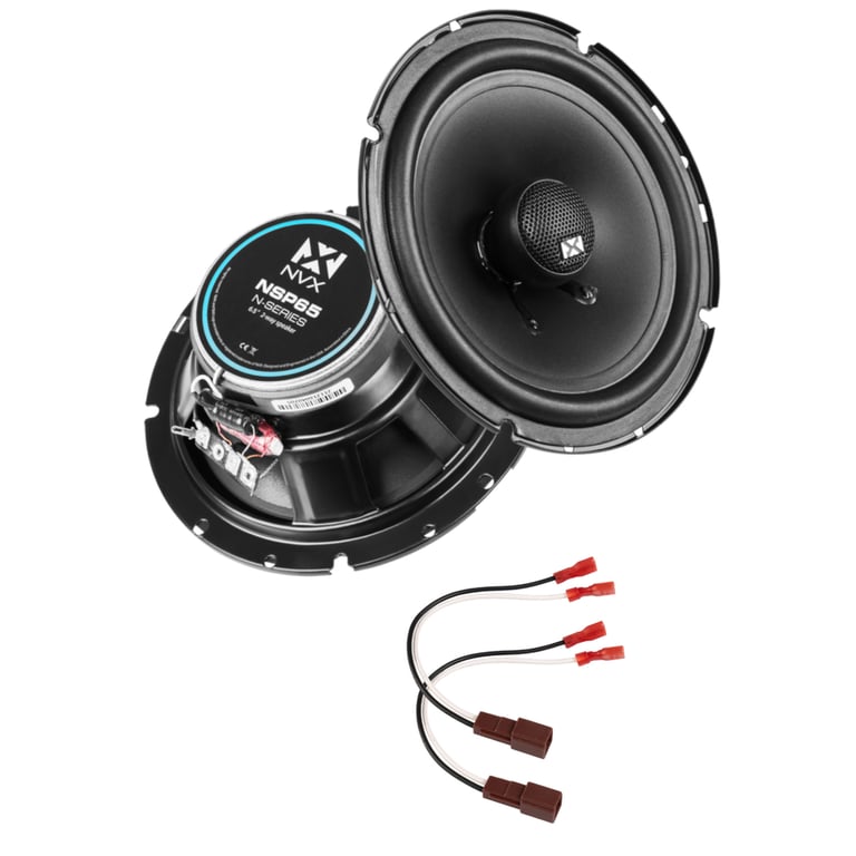 NVX Front N-Series Speaker Upgrade Kit for 1998-2004 Nissan Frontier Image 1