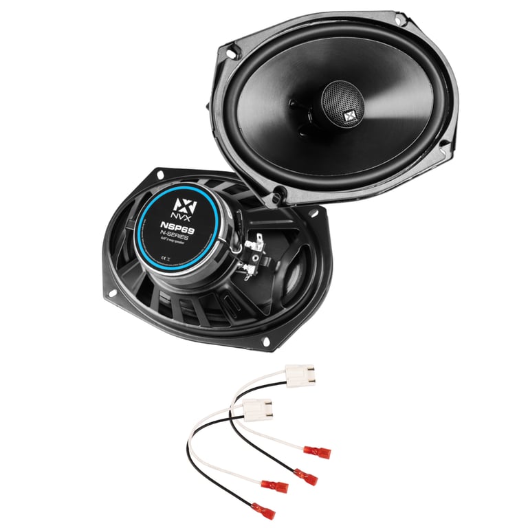 NVX Rear N-Series Speaker Upgrade Kit for 1984-1989 Chevy Corvette Image 1