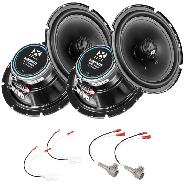 NVX N-Series Complete Speaker Upgrade Kit for 1996-2003 Toyota Sienna Image 1